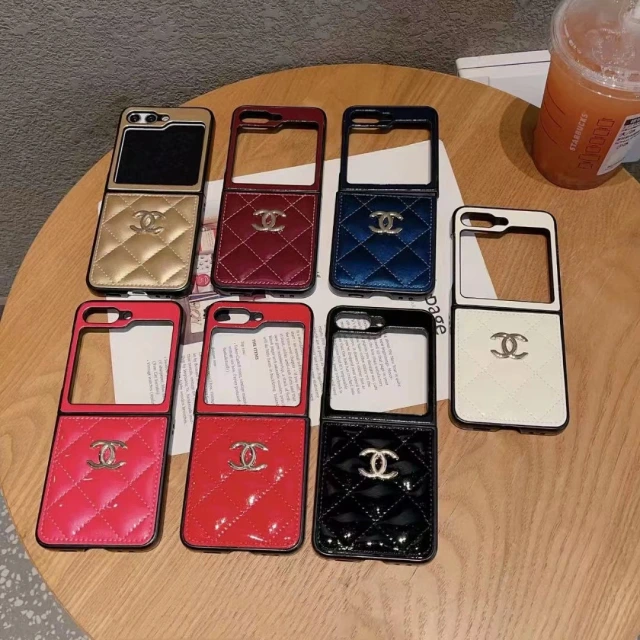 シャネル Galaxy Z Flip3ケース 折りたたみ