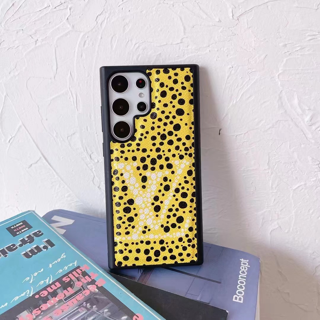 ルイヴィトン 草間彌生 コラボ Galaxy S24 Plusケース かぼちゃ 水玉