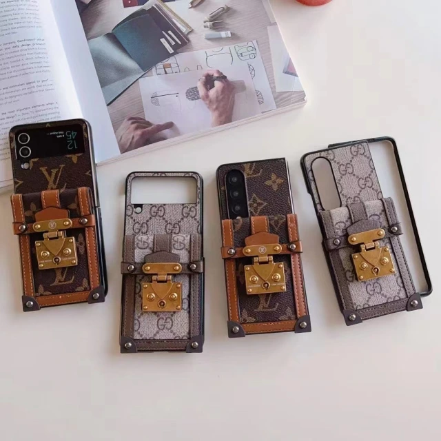 ヴィトン Galaxy Z Flip5ケース チェーン付き