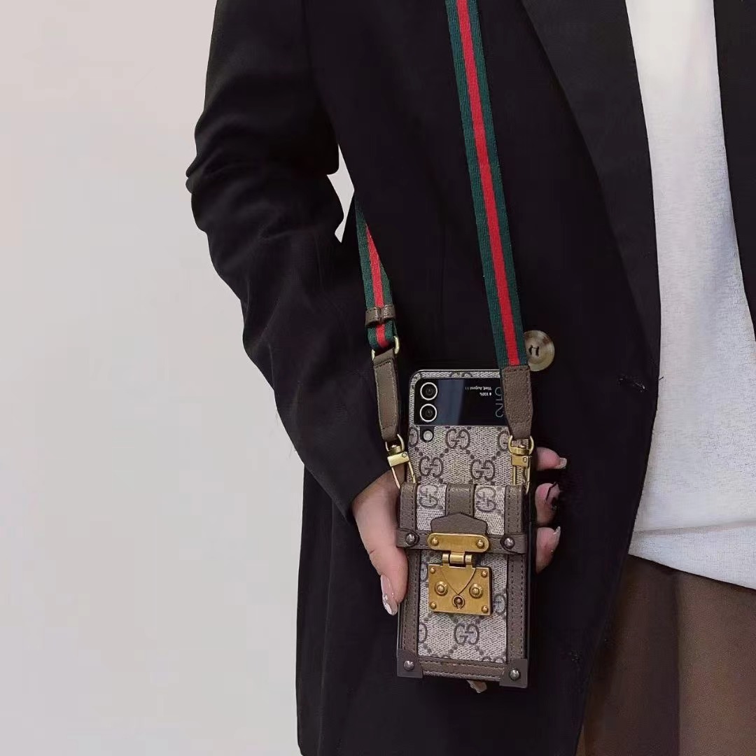 Gucci Ophidia Gg Iphone 15 Pro Case Gg Canvas - Grey