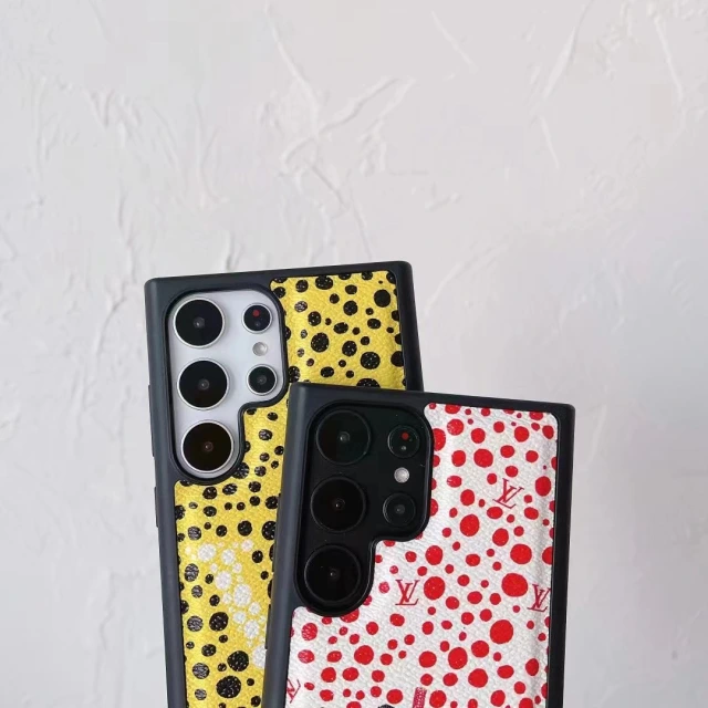 ルイヴィトン 草間彌生 コラボ Galaxy S24ケース 南瓜