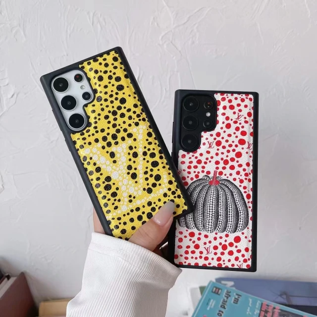 ヴィトン 草間彌生 コラボ Galaxy S24ケース 南瓜