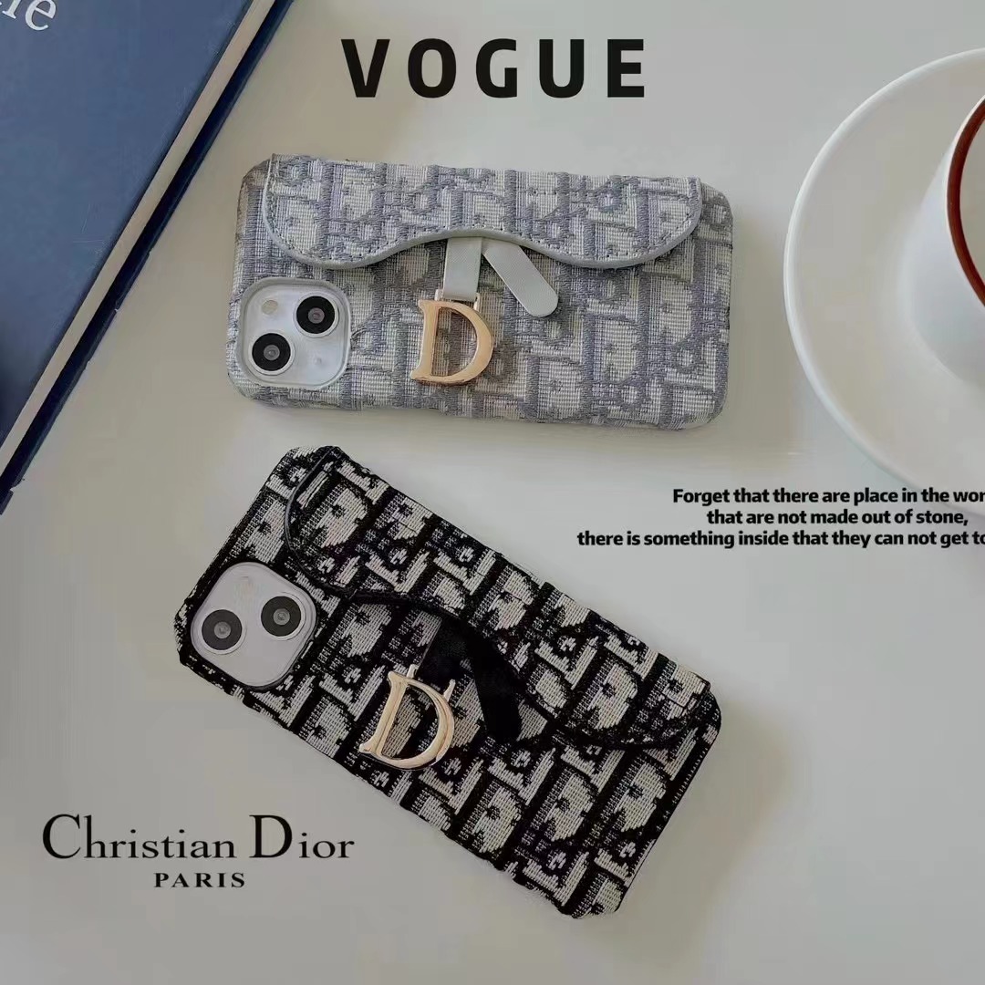 超美品✨DIOR iPhone15ケース領収書あり ディオール iPhone15/15pro/15promax ケース ファブリック