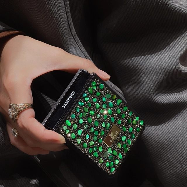 Samsung Galaxy S8+ Swarovski スワロフスキー ケース