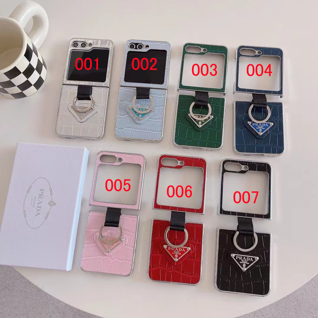 プラダ　ケース PradaブランドGalaxy Z flip4ケースプラダおしゃれ高品質