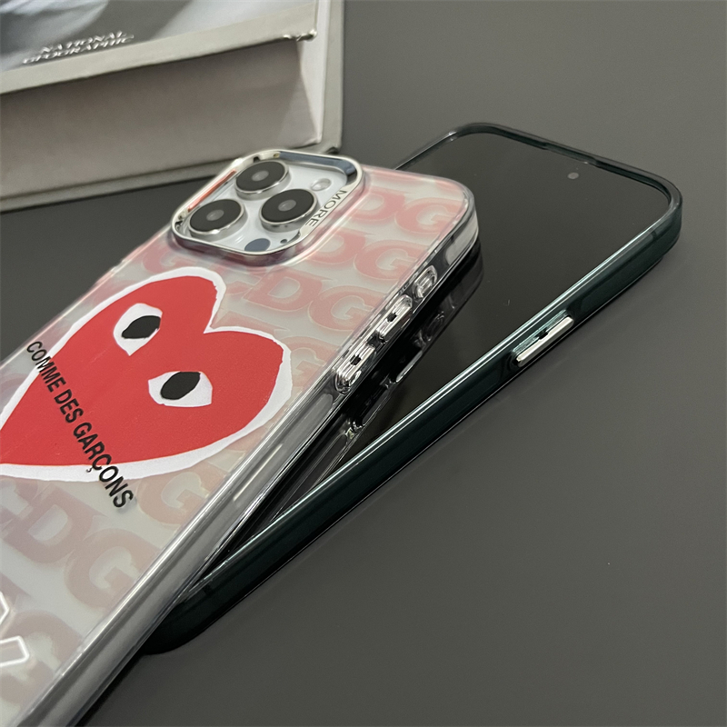コムデギャルソン iPhone15 Pro Maxケース かわいい COMME des GARCO