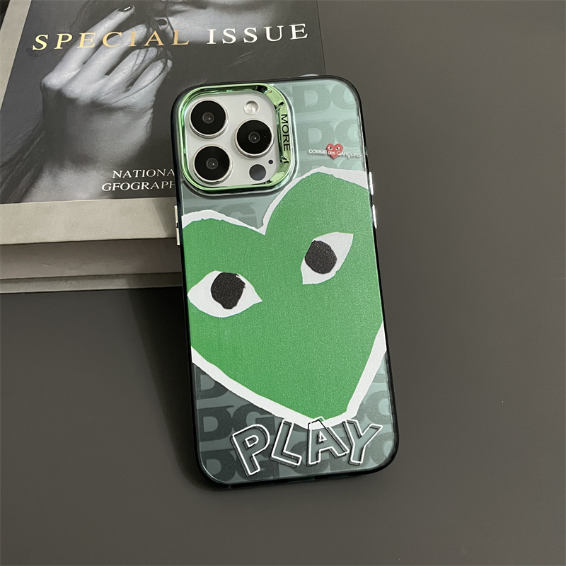 コムデギャルソン iPhone15 Pro Maxケース かわいい COMME des GARCO