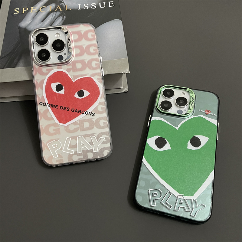 コムデギャルソン iPhone15 Pro Maxケース かわいい COMME des GARCO
