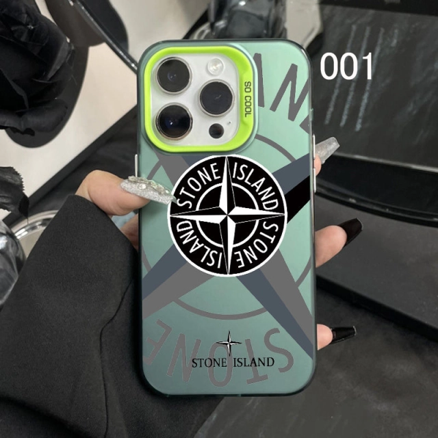 ストーンアイランド iPhone16 Proケース かわいい