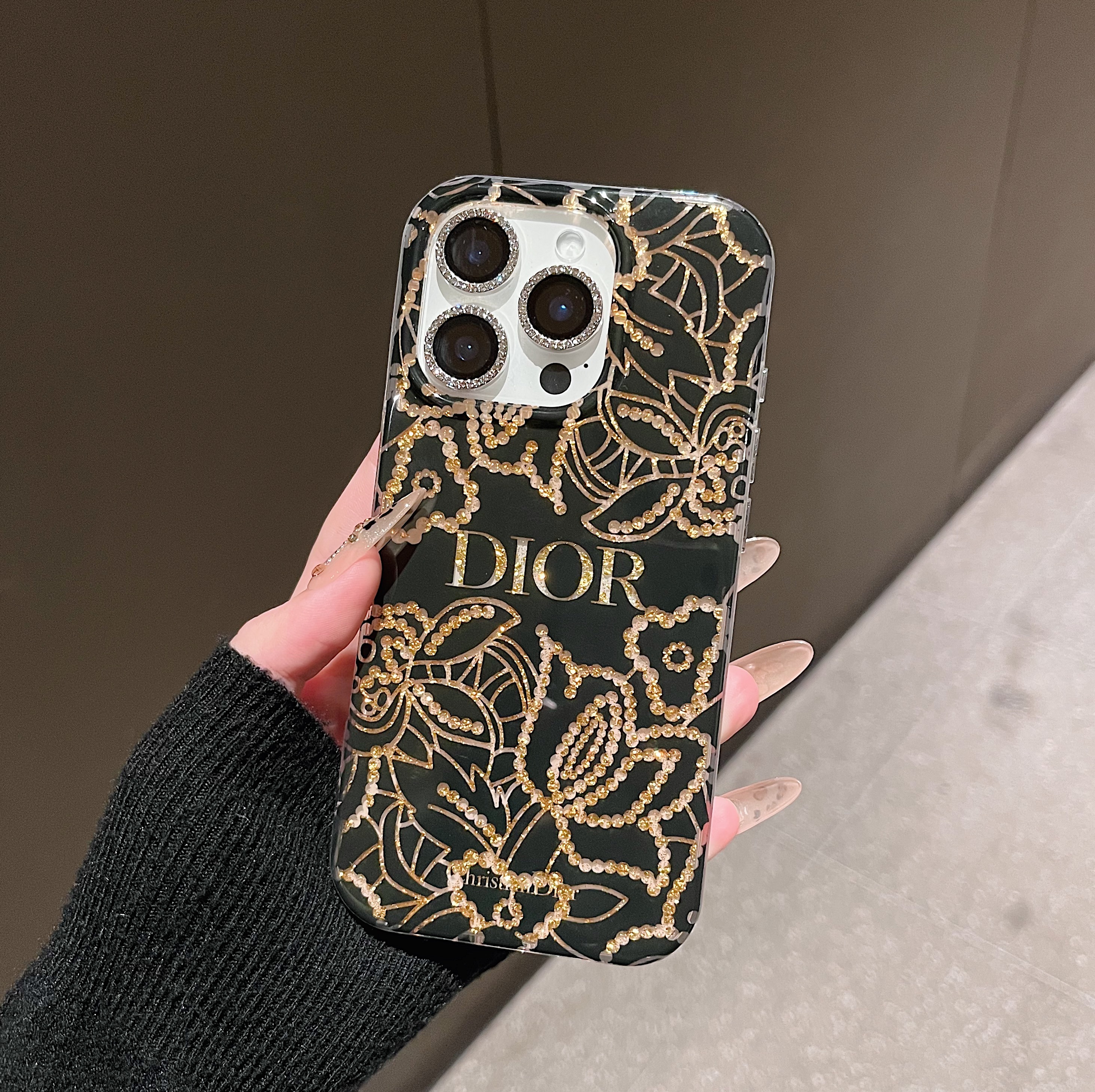 クリスチャンディオール iPhone16 Pro スマホ カナージュ ベージュ S6032ONMJM81B_E01-2?$