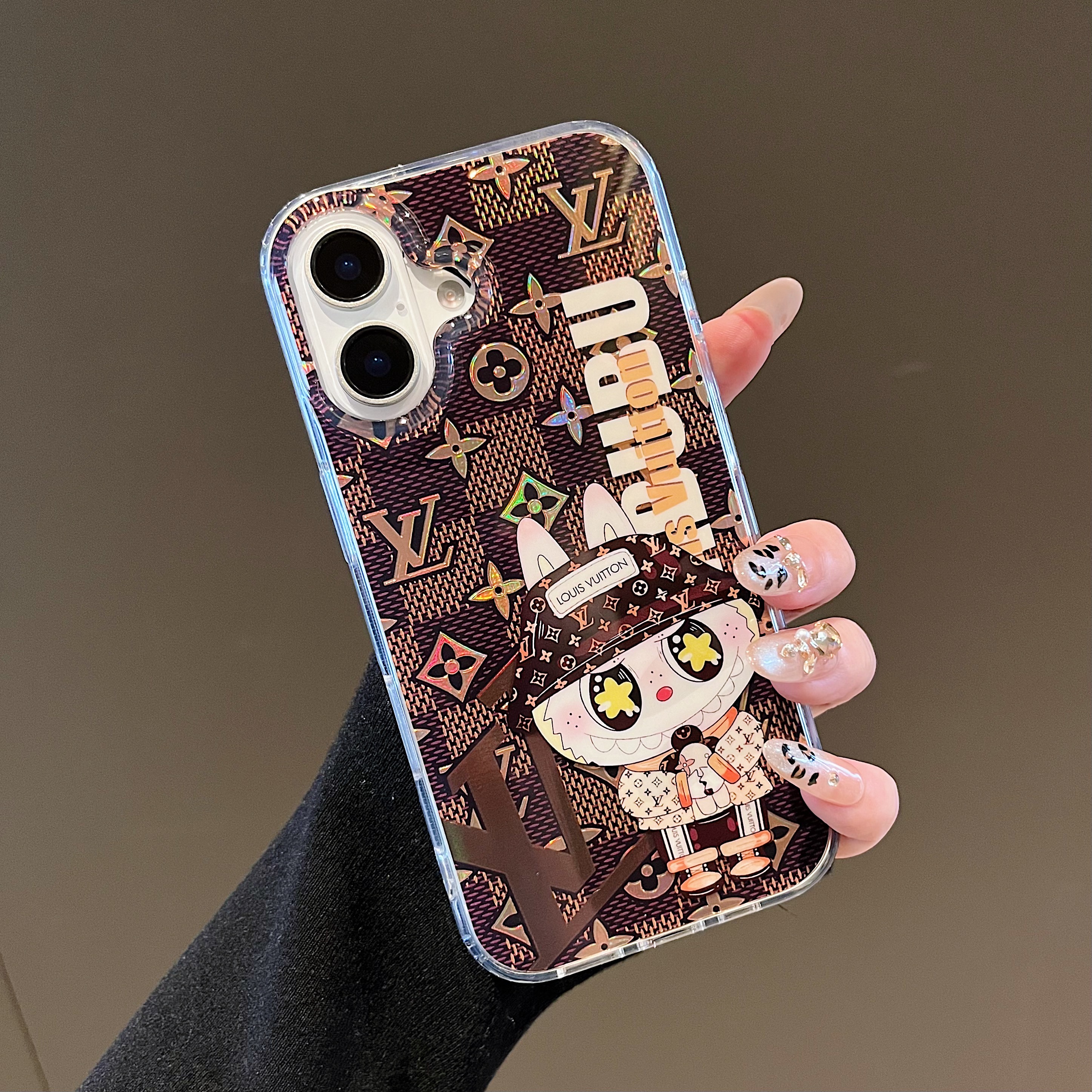 ルイヴィトン iPhone16 Pro Maxケース LABUBU キャラクター VUITTON