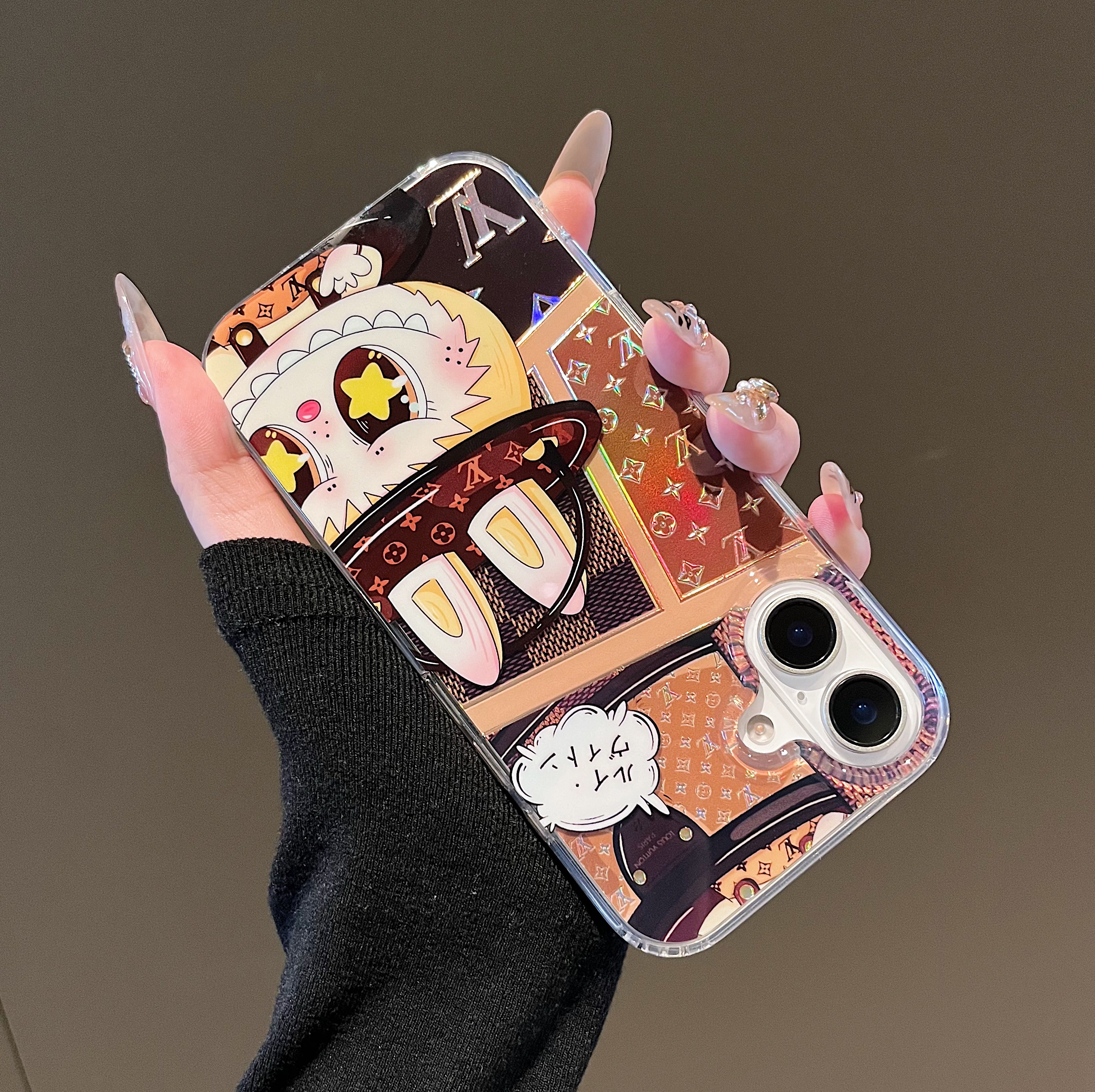 ルイヴィトン iPhone16 Pro Maxケース LABUBU キャラクター VUITTON
