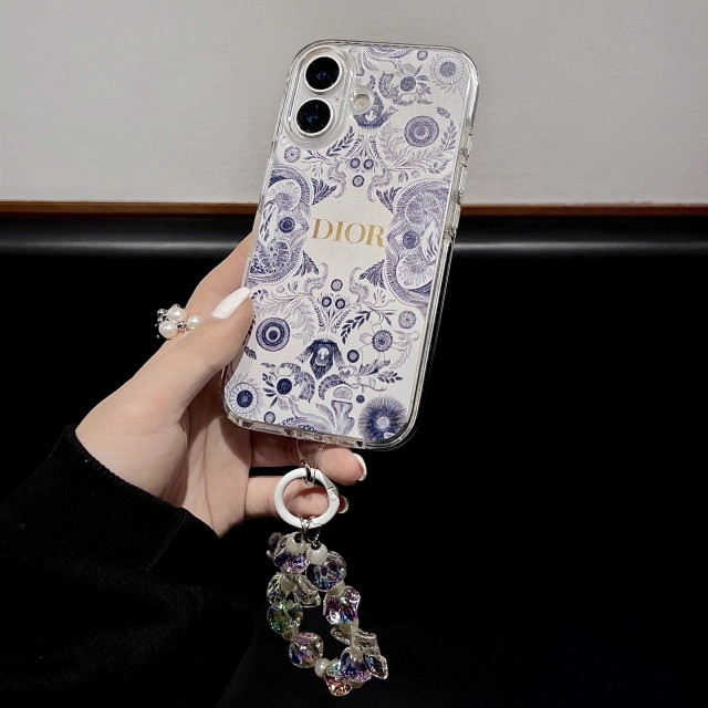 ディオール iPhone16 Pro Maxケース トワルドジュイ柄 DIOR iPhone16 