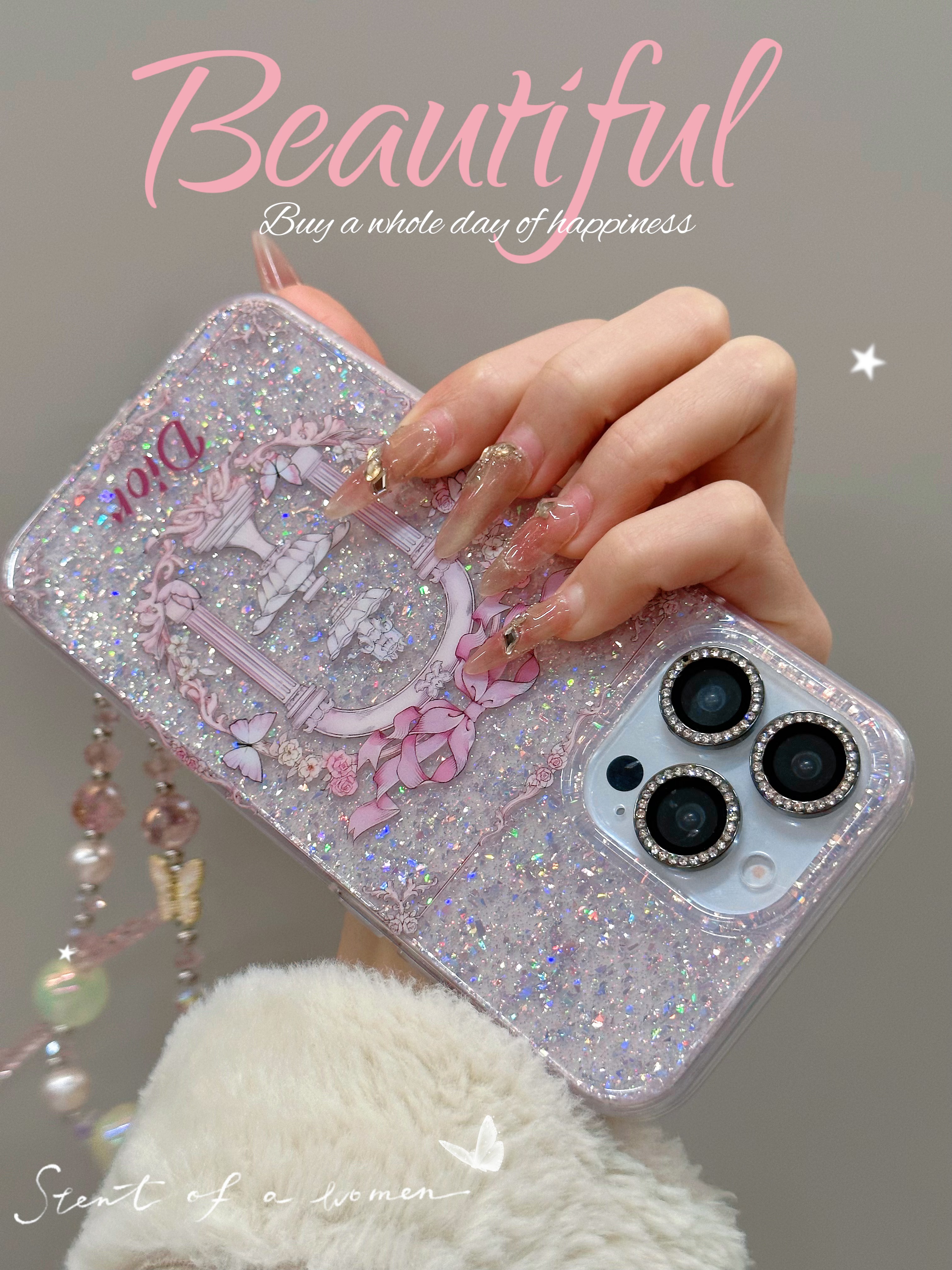 DIOR iPhone16 Pro Maxケース 新作 香水瓶 ディオール iPhone16
