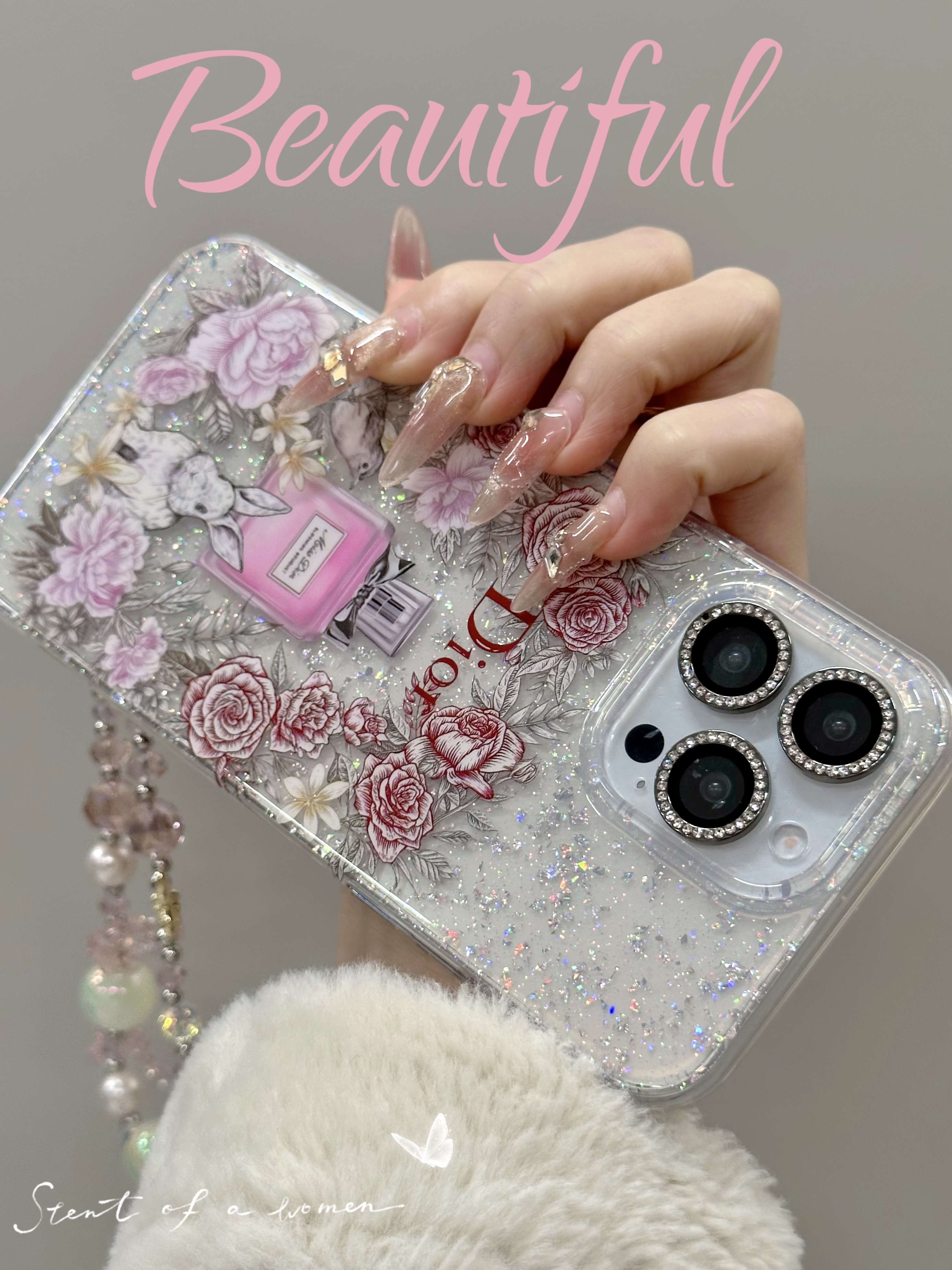 新品・未使用　Christian Dior iPhone15proケース　箱付き iphone16/16plus ケース ディオール スマホケース dior iphone15
