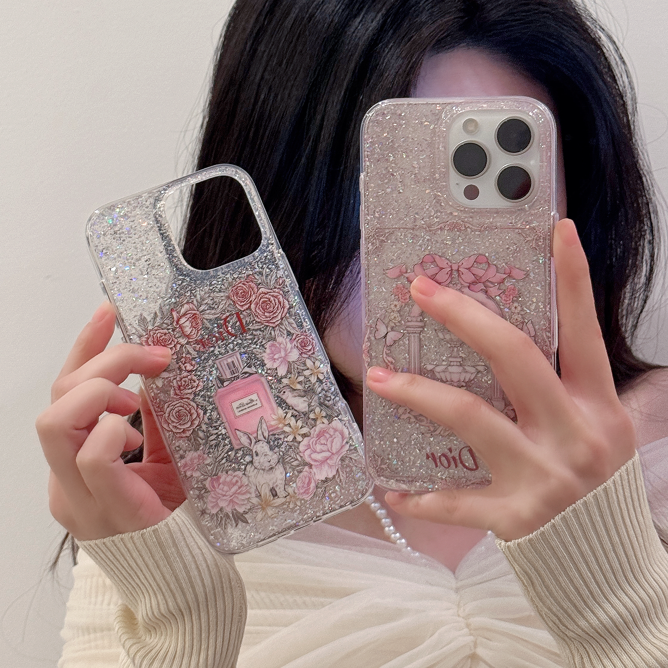 DIOR iPhone16 Pro Maxケース 新作 香水瓶 ディオール iPhone16
