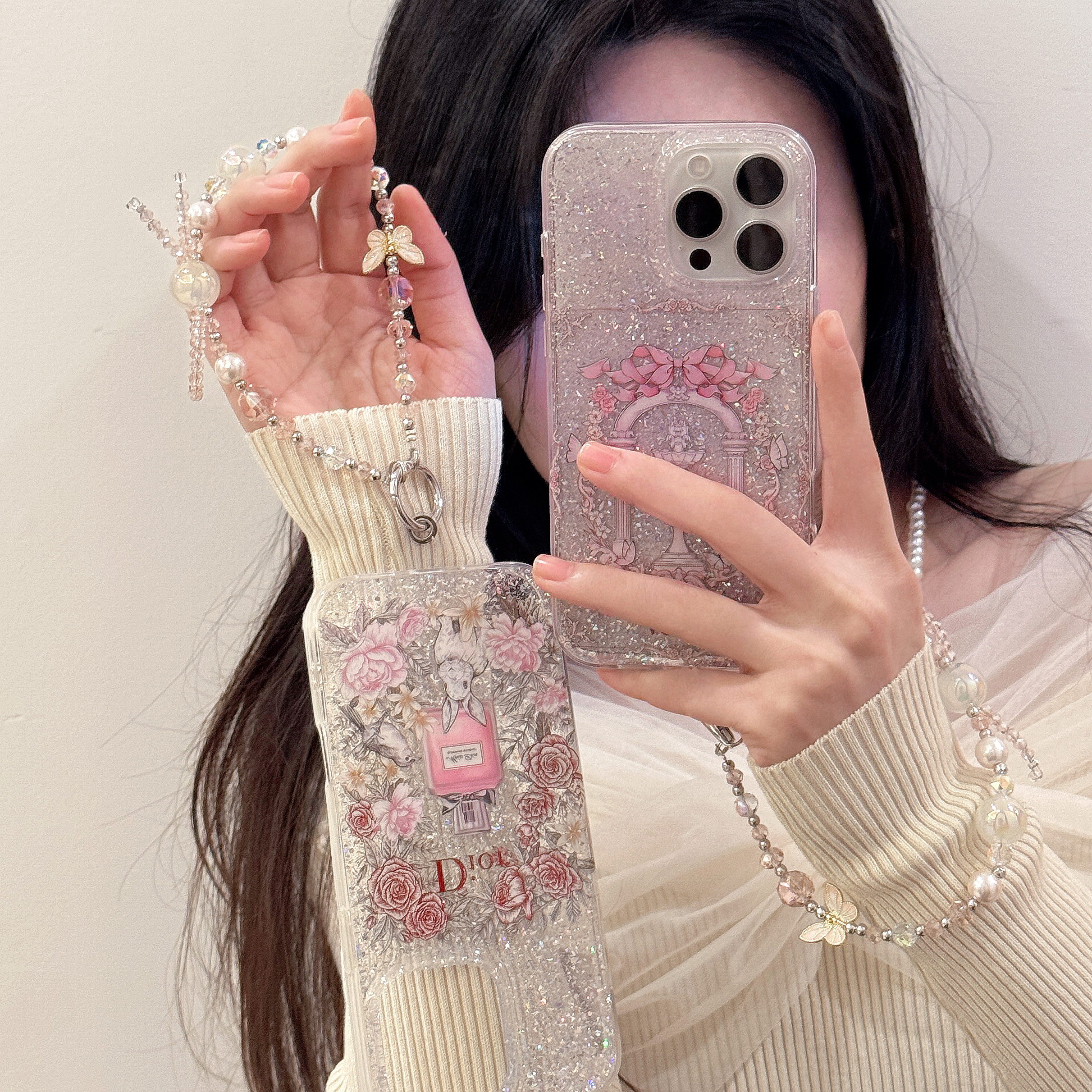 DIOR iPhone16 Pro Maxケース 新作 香水瓶 ディオール iPhone16 Pro