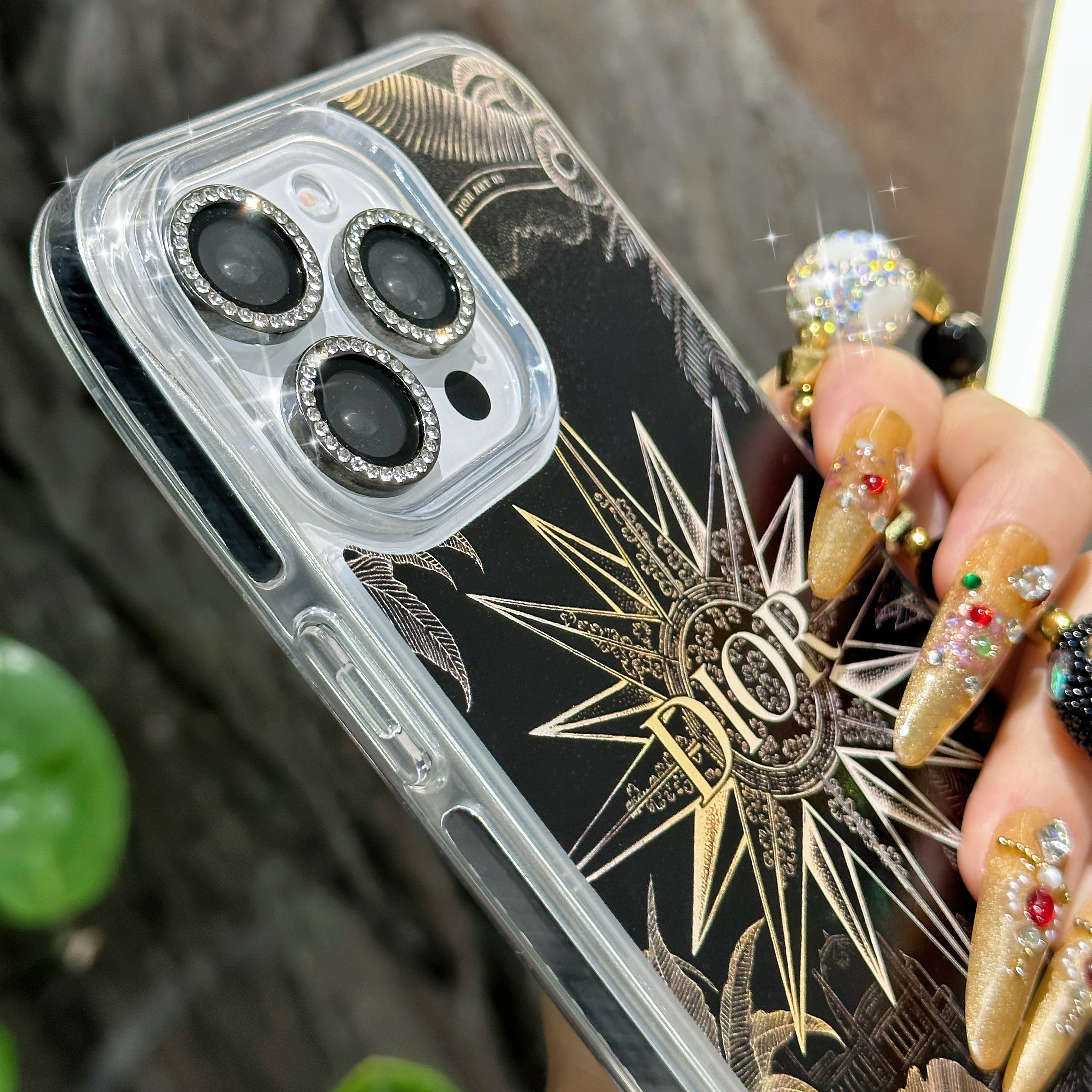 DIOR iPhone16 Pro Maxケース ブラック 高級感 ディオール iPhone16