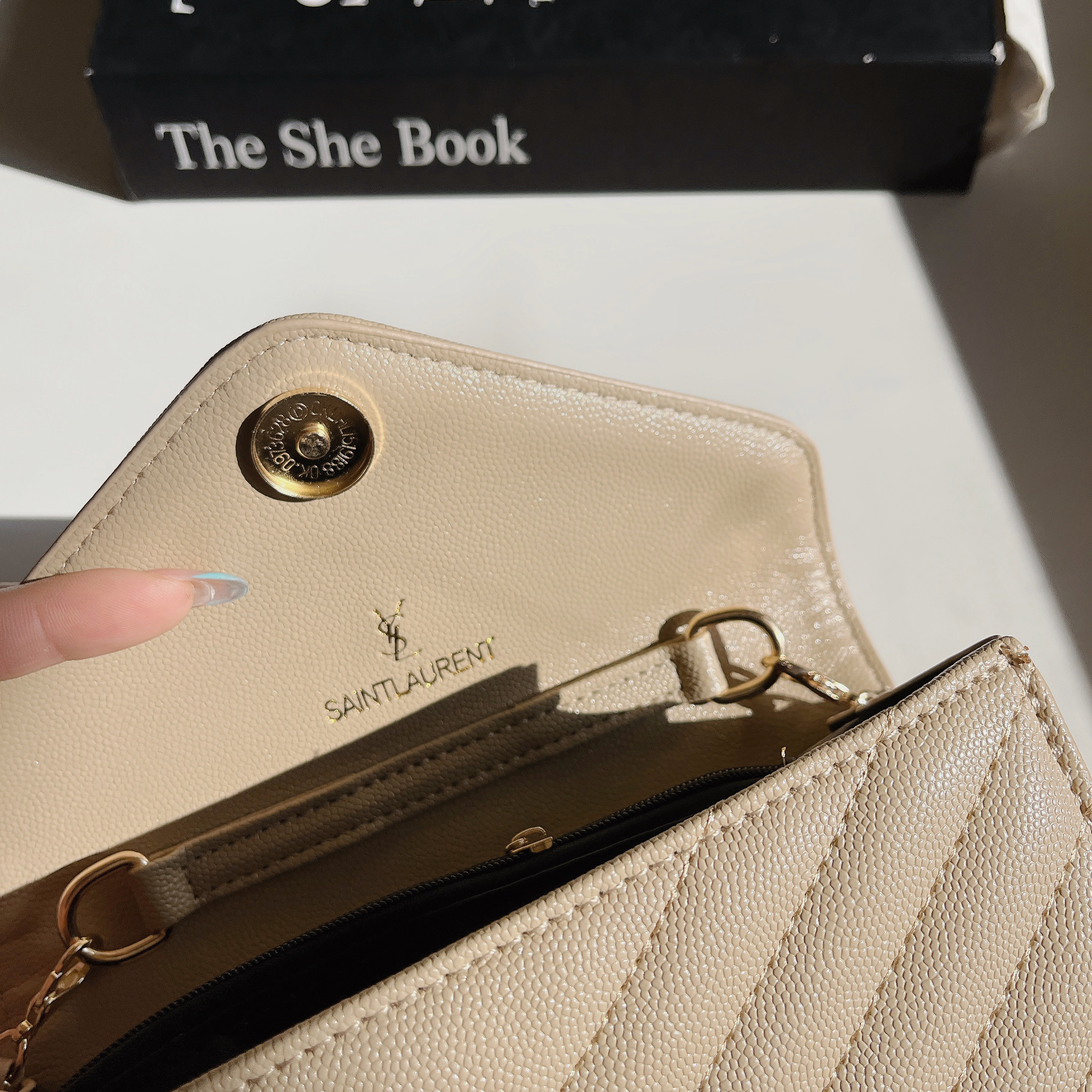 サンローラン ショルダーバッグ おしゃれ 斜め掛け YSL チェーン