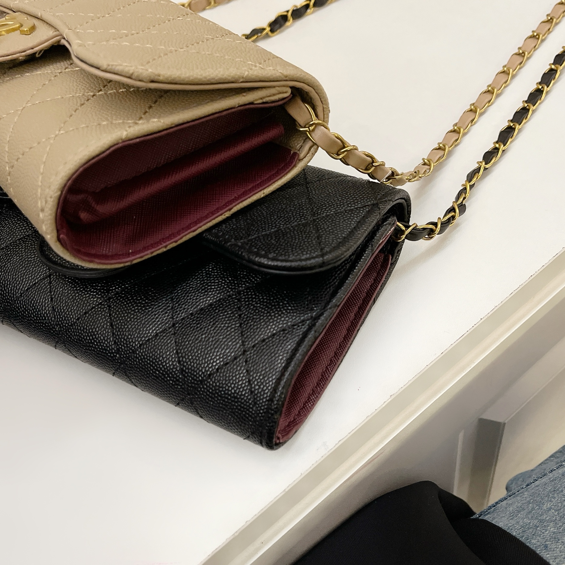 CHANEL クラシック フラップ ウォレット シャネル チェーンウォレット