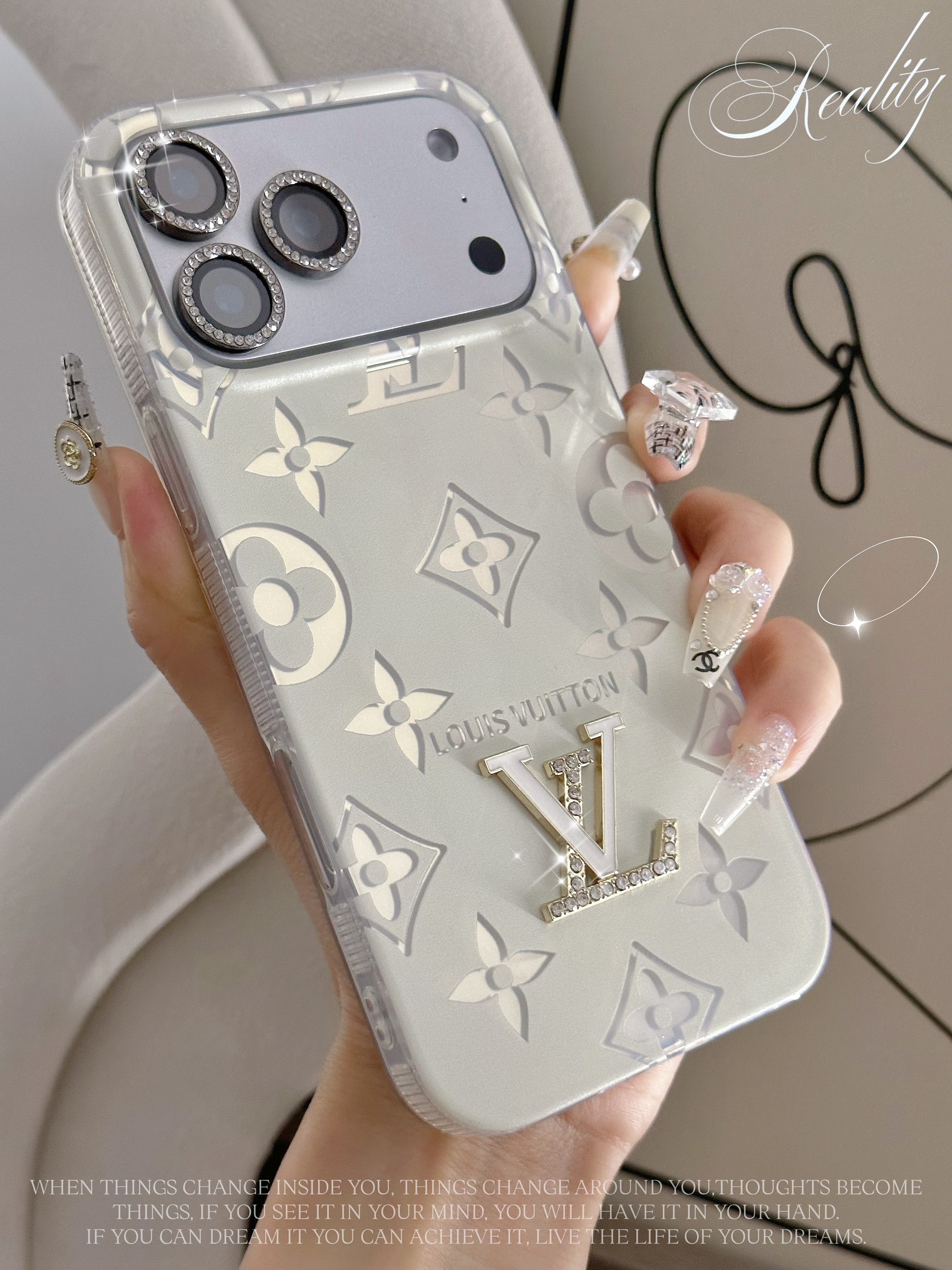 ルイヴィトン iPhone17 Pro Maxケース ラグジュアリーデザイン ライン