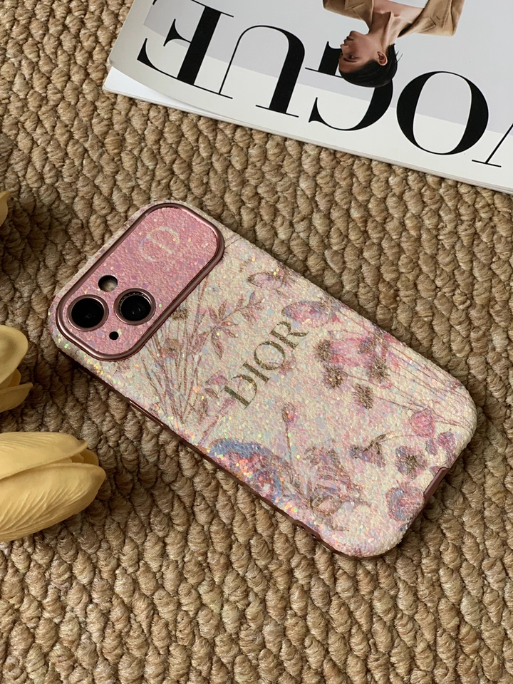 クリスチャン ディオール iPhone17 Pro Maxケース グリッター キラキラ