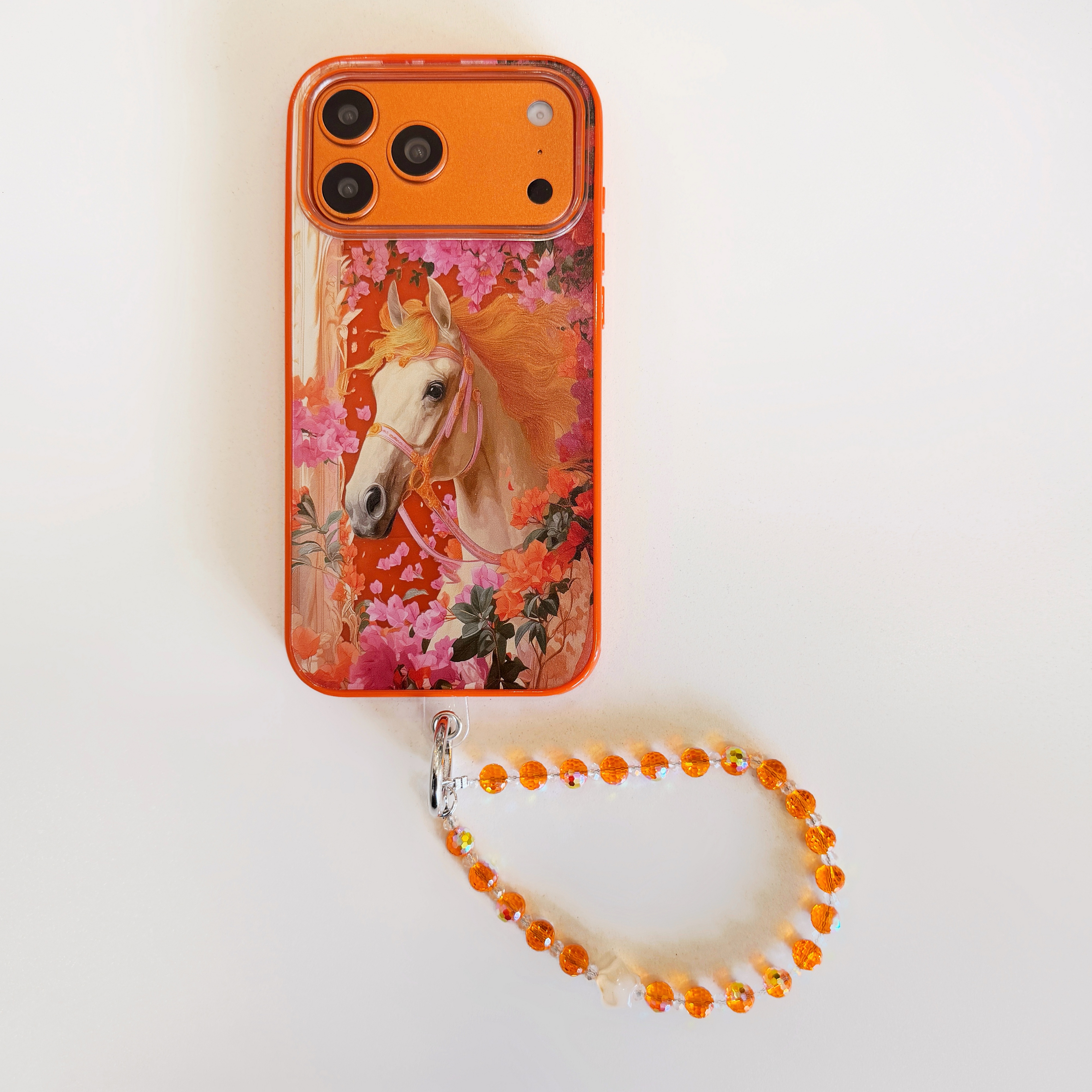 エルメス iPhone17 Pro Maxケース 馬柄 高級感 ゴールドホース HERMES