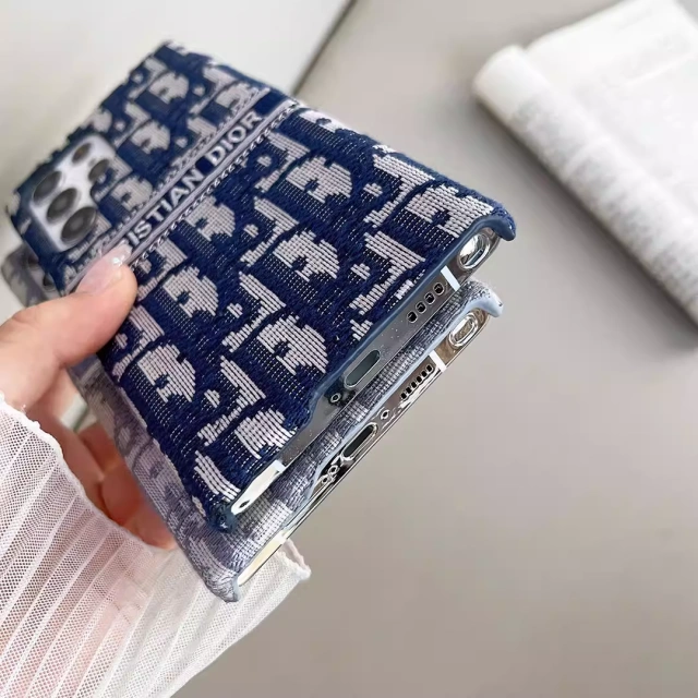 DIOR モノグラム ケース クリスチャン ディオール Galaxy S26 Ultraケース 刺繍 モノグラム