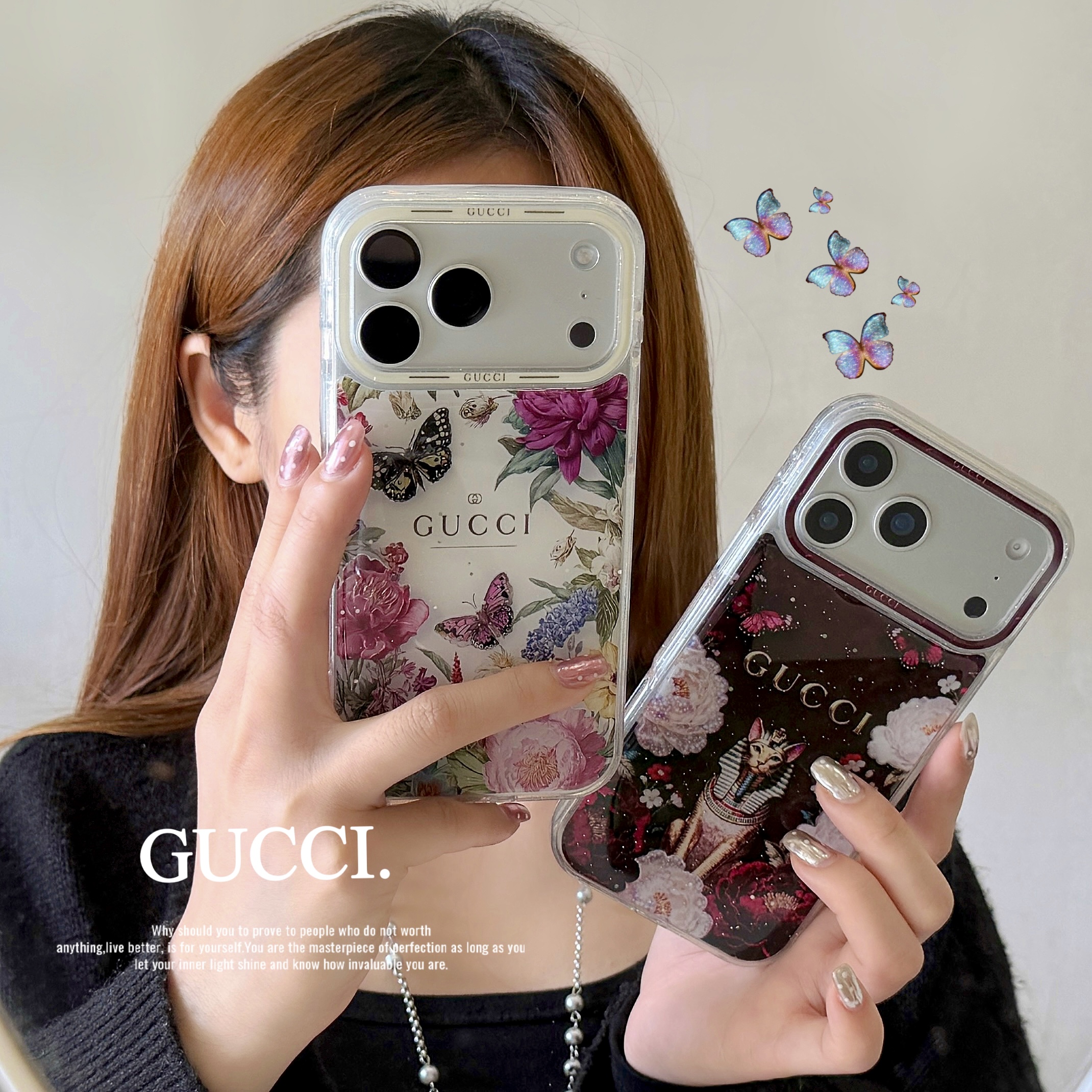 ★新品未使用★GUCCI グッチ iPhone13Pro ケース GGマーモント グッチ iPhone16 Pro Maxケース GUCCI GGマーモント レザー 新品発売