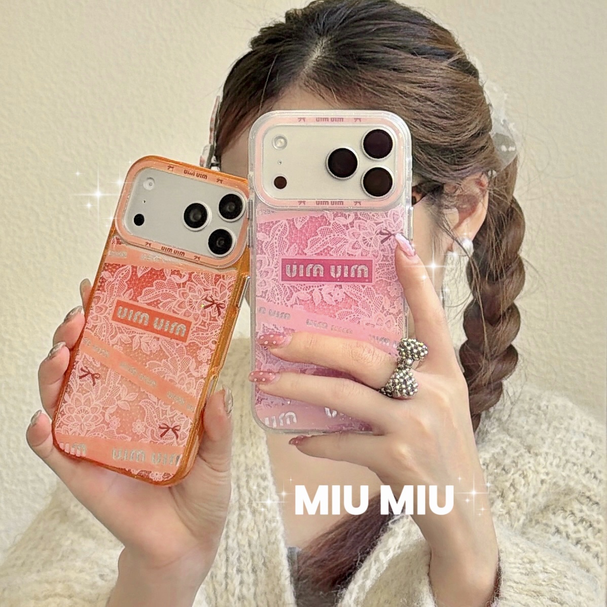 グッチ iPhone16 Pro Maxケース GUCCI GGマーモント レザー 新品発売