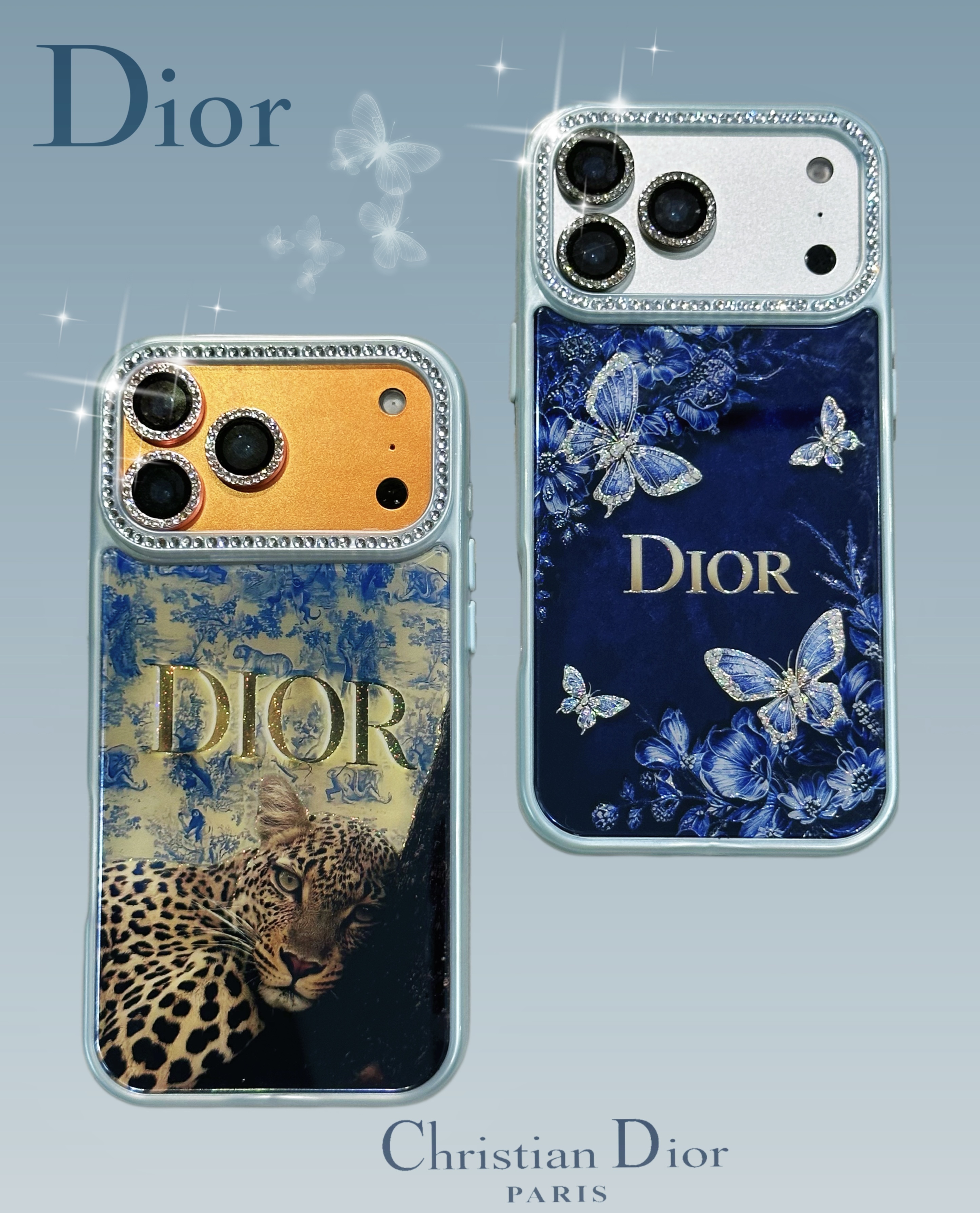 ディオール iPhone17/16/15ケース トワルドゥジュイ ビジュー Dior