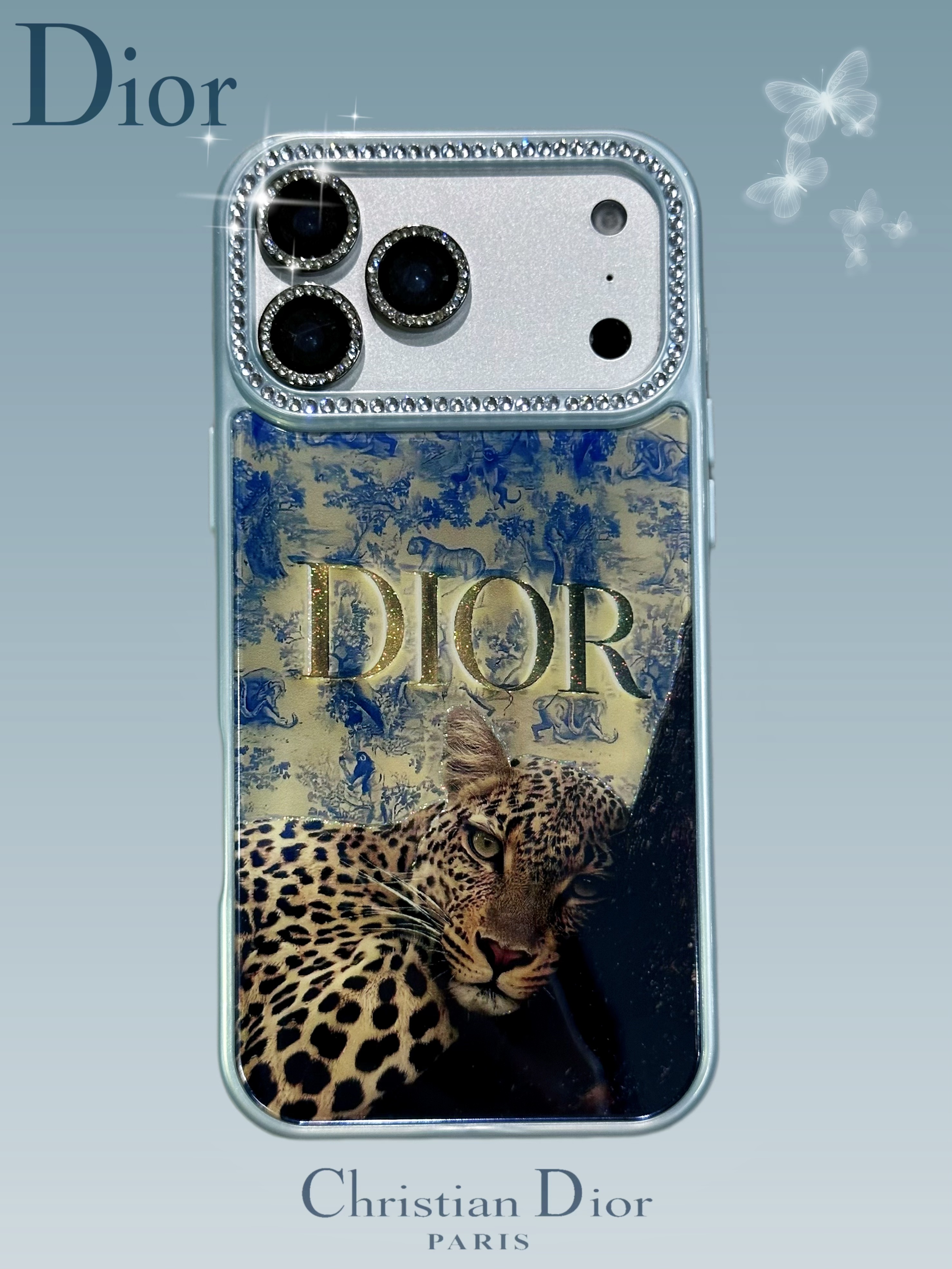 ディオール iPhone17/16/15ケース トワルドゥジュイ ビジュー Dior