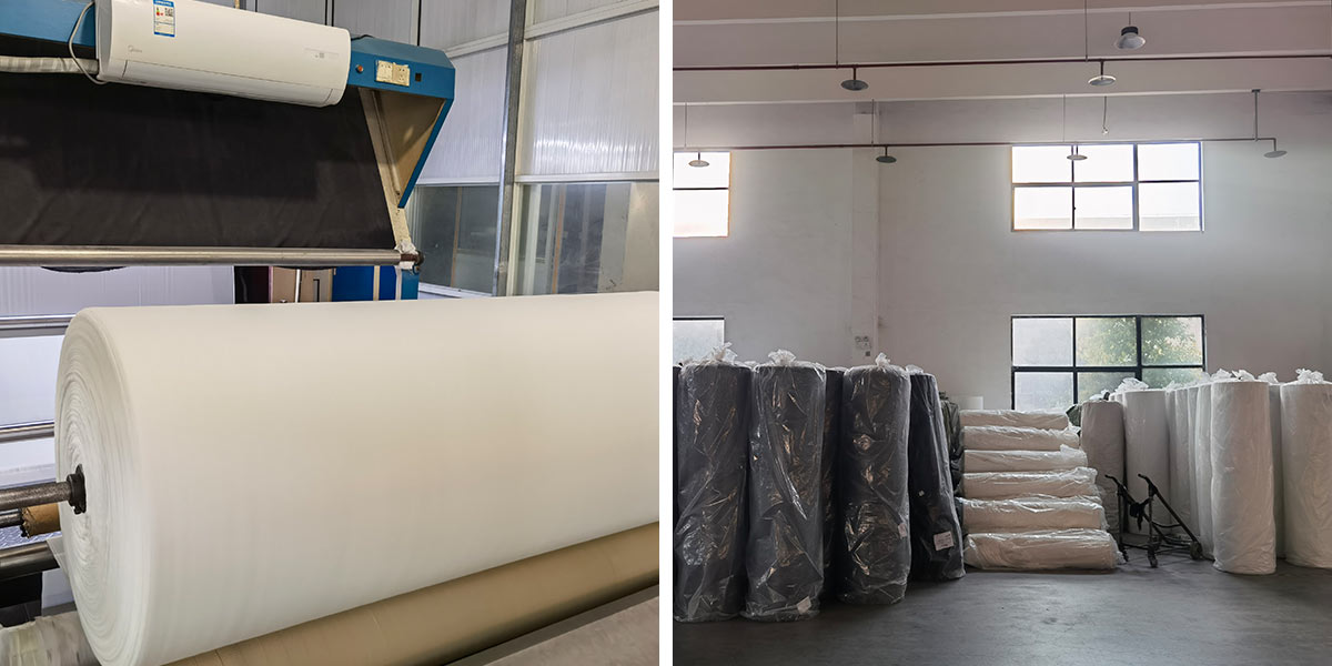 C7025 Nonwoven Dot Paste Fusible Interlining Production Workshop