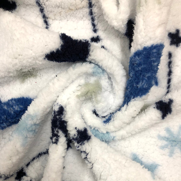 Polyester Sherpa Fleece Fabric