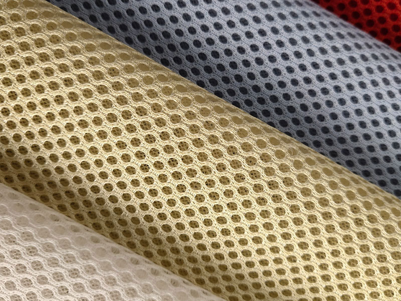 Polyester Mesh Fabric yellow