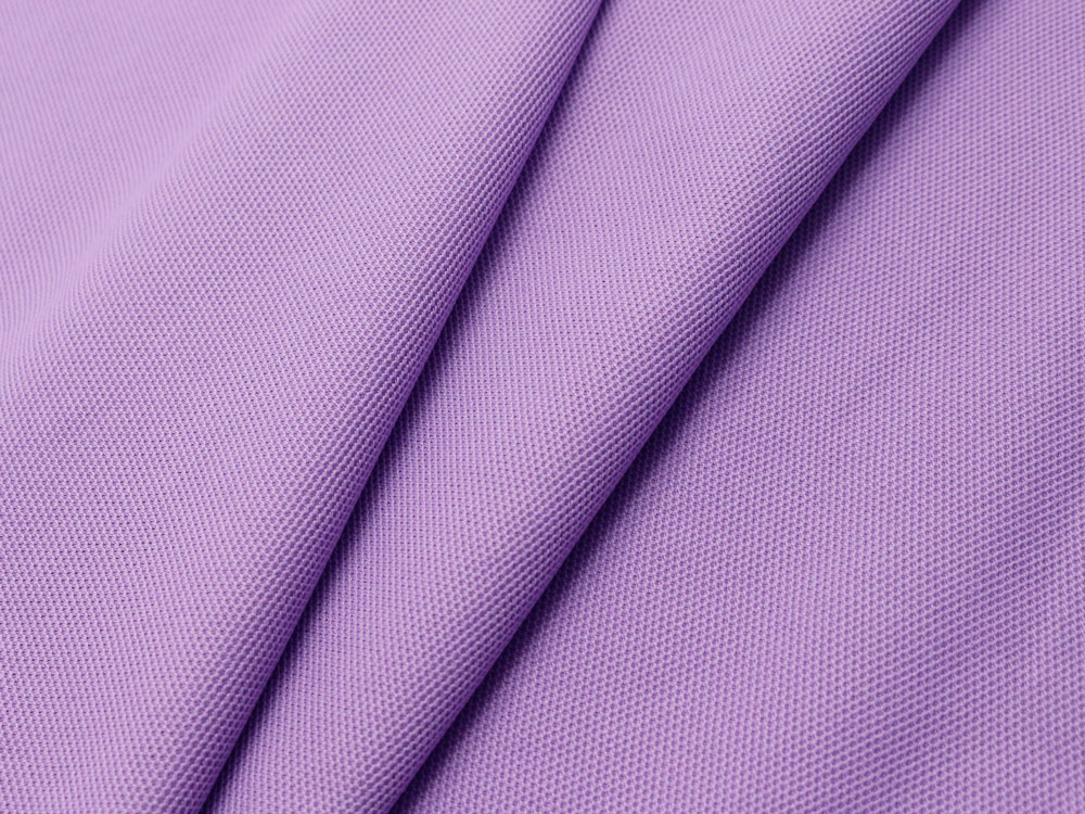 Mesh jersey fabric purple