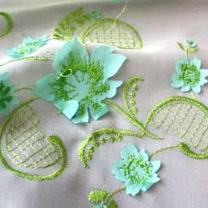 Embroidered Voile