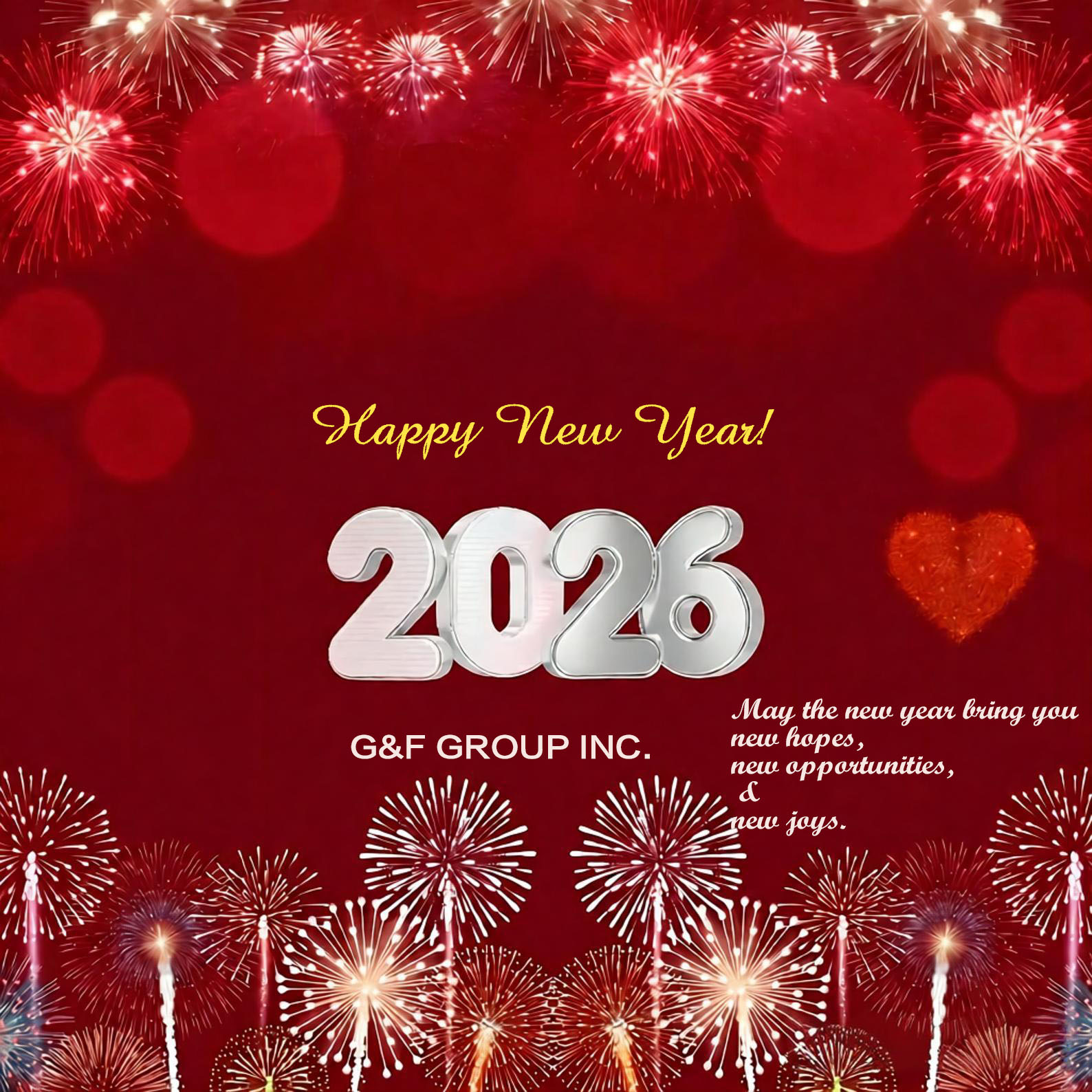 Welcome 2026 &amp; A Fresh Start: Holiday Notice &amp; Celebrations