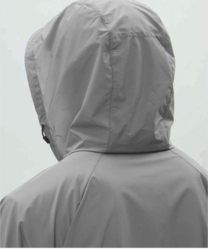 GFAW36NU 46gsm 100% Nylon 66 3D Stereo Mini Ripstop Matte Micro‑Crinkle C6 DWR Anti‑Sag Fabric For Windshells &amp; Packable Outerwear
