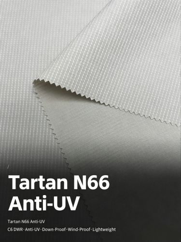 GFAW344NU 50gsm 100% Nylon 66 3D Color‑Shifting Mini Ripstop UPF50+ Water Repellent Down‑Proof Fabric For Sun Protection Outerwear