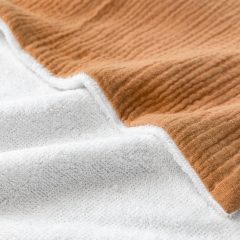 Custom Design Organic Cotton Hooded Baby Bath Towel