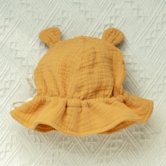 100 Organic Muslin Handmade Toddle Fashion Bucket Hat