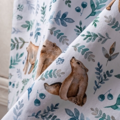 Custom Print on Cotton/Lycra Jersey Fabric | 95% Cotton 5% Spandex | Sea Turtle Prints