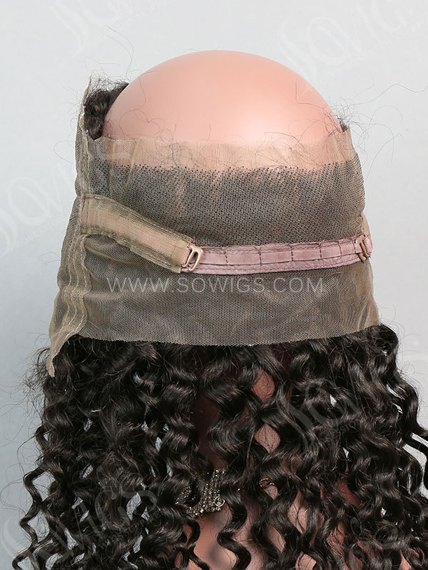 130% Density 360 Lace Frontal Italian Curly Human Hair