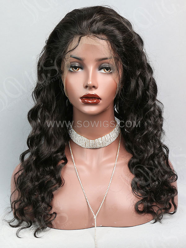 130% Density 360 Lace Frontal Loose Wave Human Hair