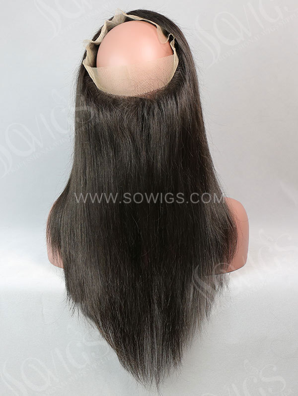 130% Density 360 Lace Frontal Straight Human Hair