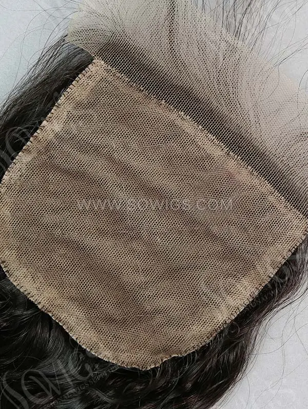 4*4 Silk Base Closure Natural Wave Human Hair