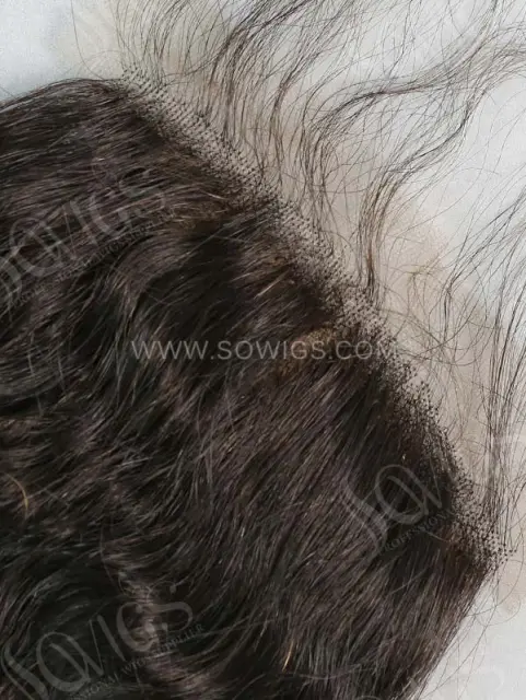 4*4 Silk Base Closure Deep Wave Human Hair