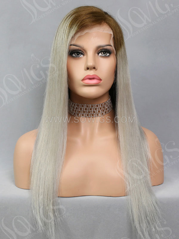 Customize Wig —  130% Density Full Lace Wig Straight Human Hair