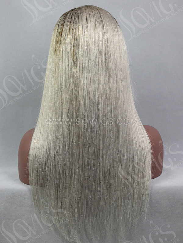 Customize Wig — 130% Density Lace Frontal Wig Straight Human Hair